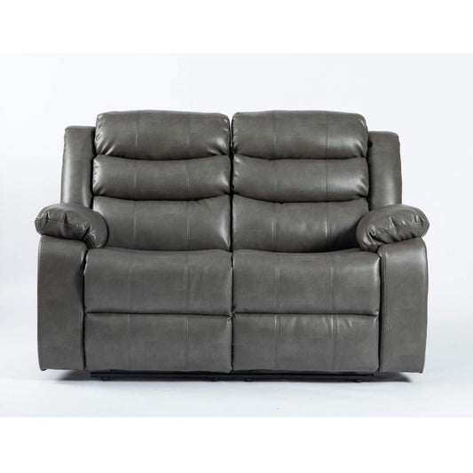 Pu Leather Corner Recliner Sofa ( Manual )