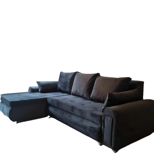 London Cornor L Shape Sofa Bed With Storage Space